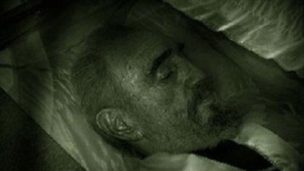 La foto falsa de Fidel en su ataud que se difundió en el 2012.-