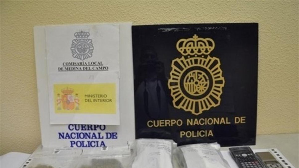 Imagen de lo incautado-POLICÍA NACIONAL DE MEDINA