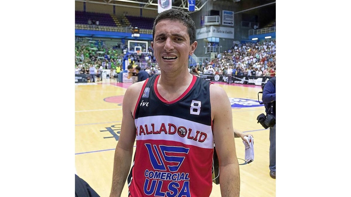 Esteban en su último partido.-P.R.