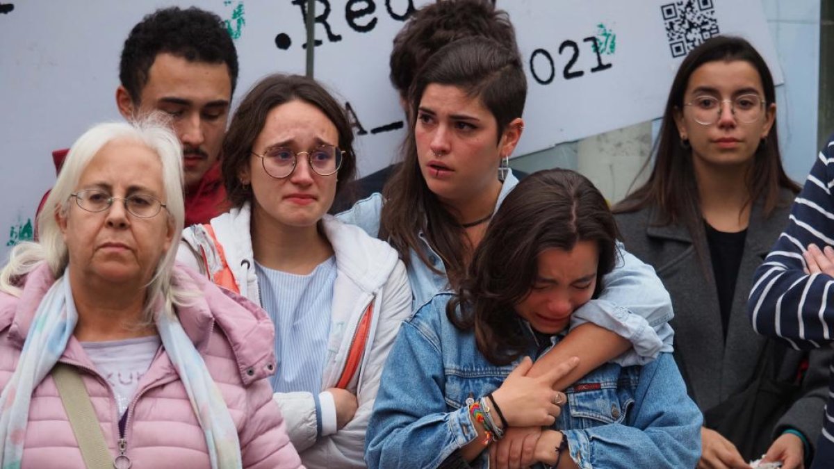 Concentración en repulsa por el asesinato de una enfermera vallisoletana en Bruselas. PHOTOGENIC