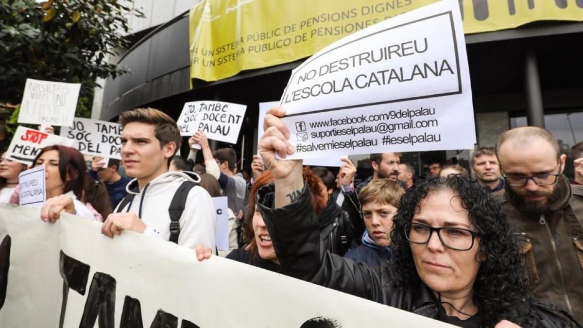 Manifestación de apoyo a los docentes-ROBERT RAMOS