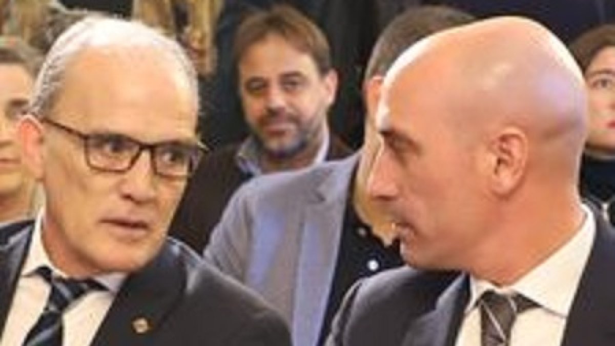 Marcelino Maté y José Luis Rubiales. / EM
