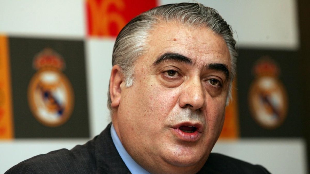El expresidente del Real Madrid Lorenzo Sanz.-EFE