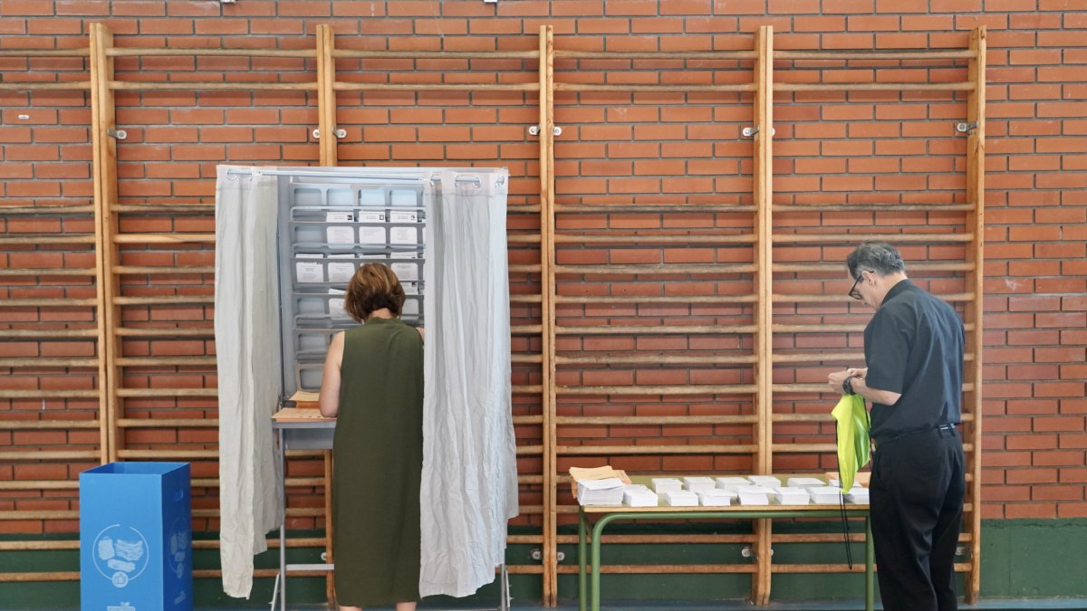 Elecciones a las Cortes Generales el pasado domingo 23 de julio en Valladolid. ICAL