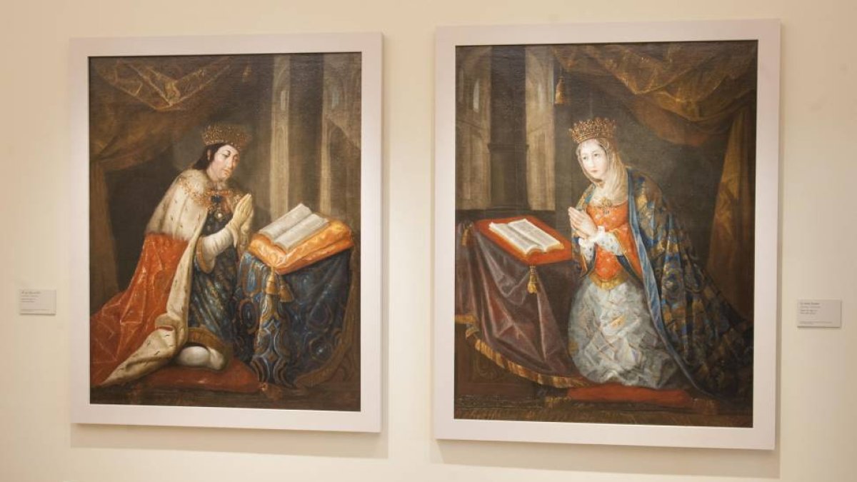 Obras de la exposición ‘Alfonso y Leonor Reyes de Castilla. VIII Centenario (1214-2014)’-Ical