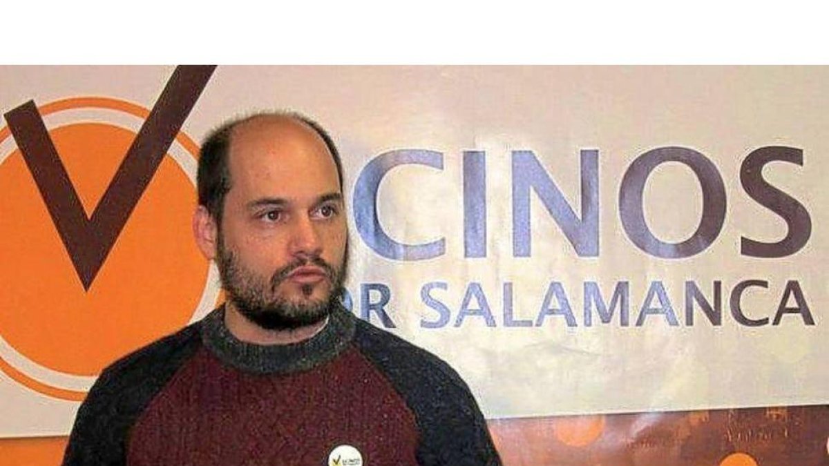 Chema Collados, candidato a la Alcaldía de Salamanca de Vecinos-El Mundo de Castilla y León