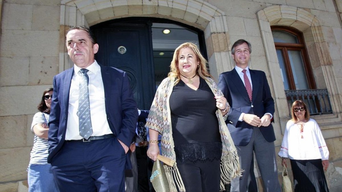 Benito Serrano, Yolanda de Gregorio y Antonio González Terol.-MARIO TEJEDOR