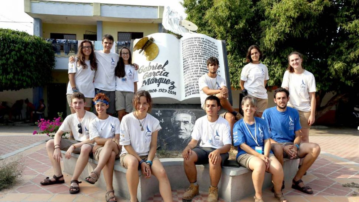 Los expedicionarios de Castilla y León de Ruta BBVA desde la patria de Gabriel García Márquez-Ical