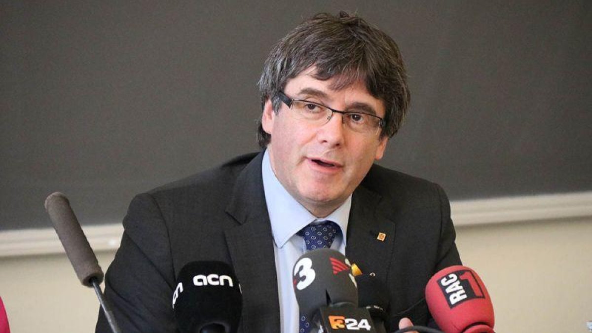 Carles Puigdemont.-BLANCA BLAY
