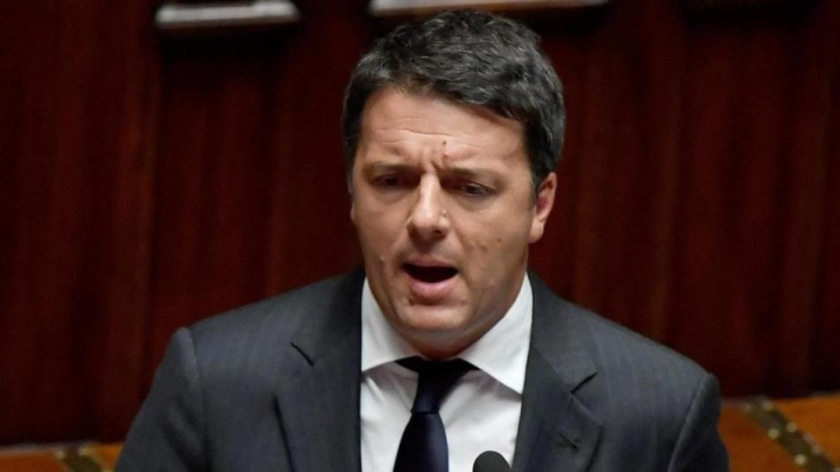 Renzi habla en la Cámara de Diputados en Roma, el 9 de noviembre.-AP / ETTORE FERRARI