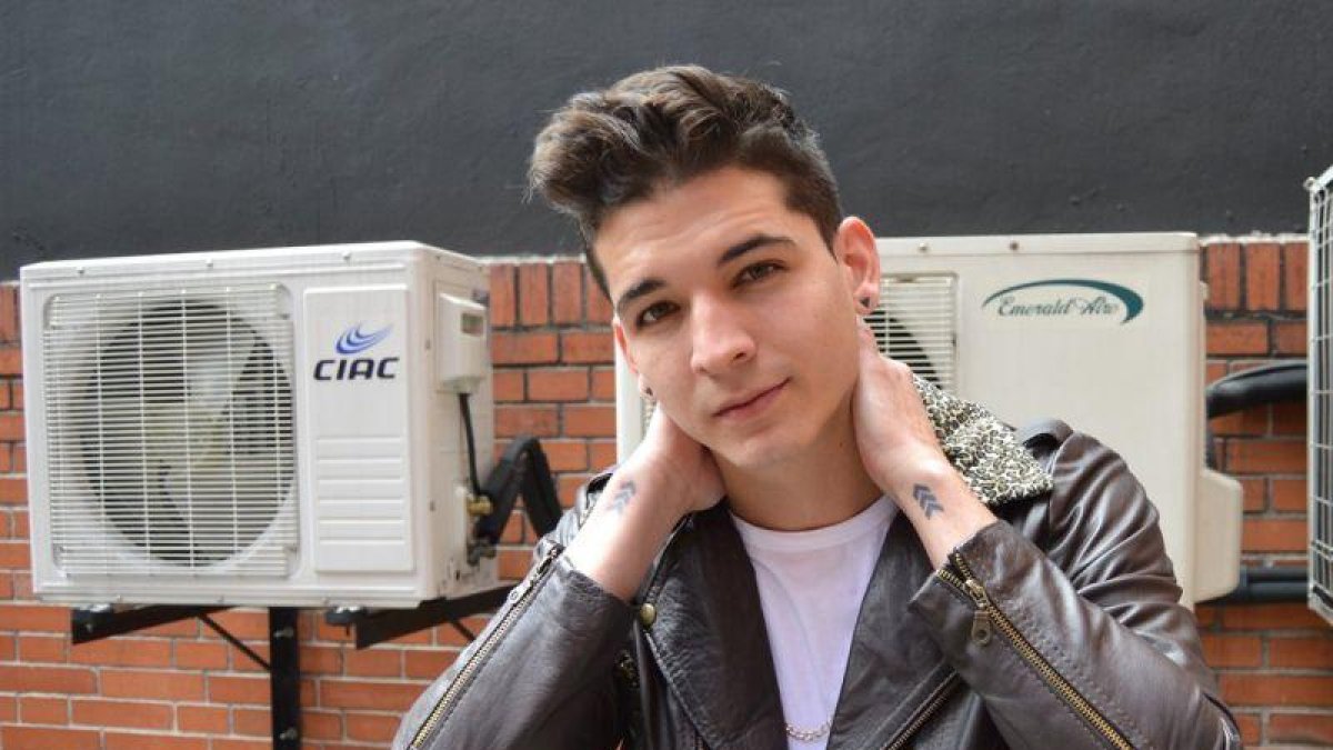 El cantante e influencer colombiano Legarda.-EFE