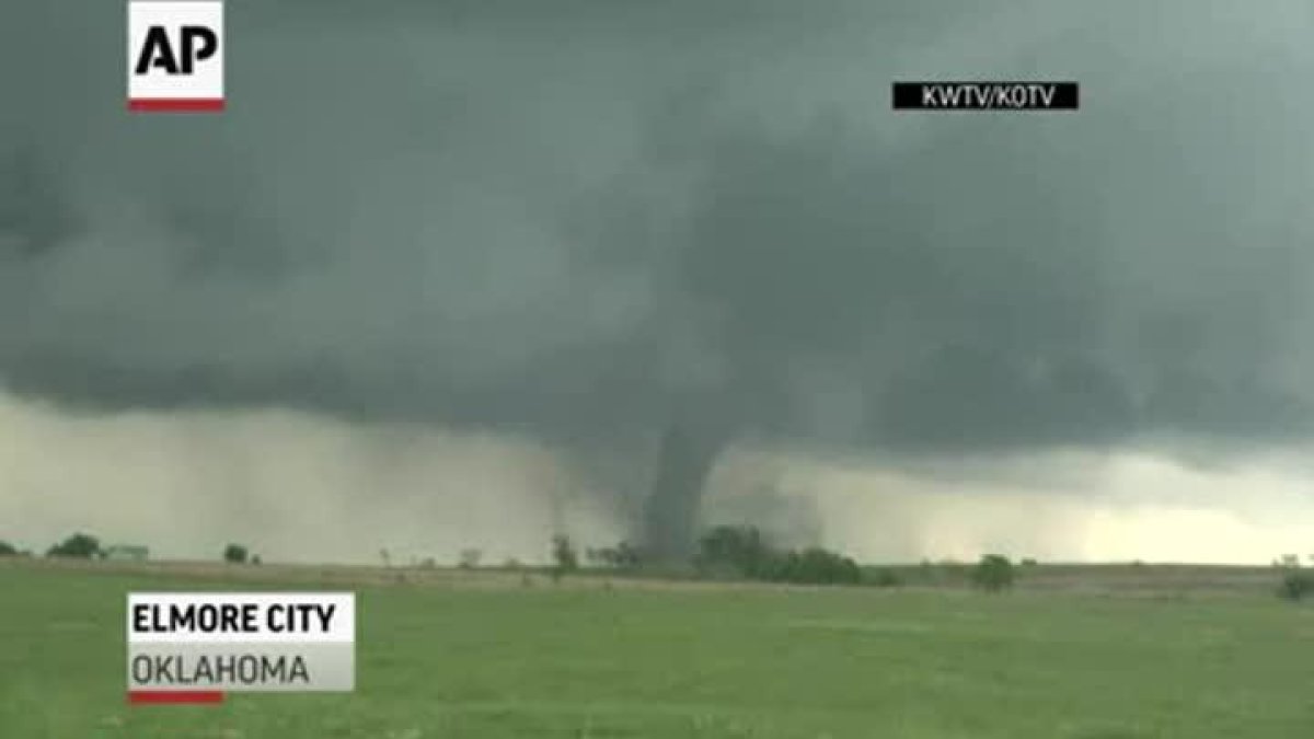 Los tornados han causado dos muertos en Okhaloma-AP