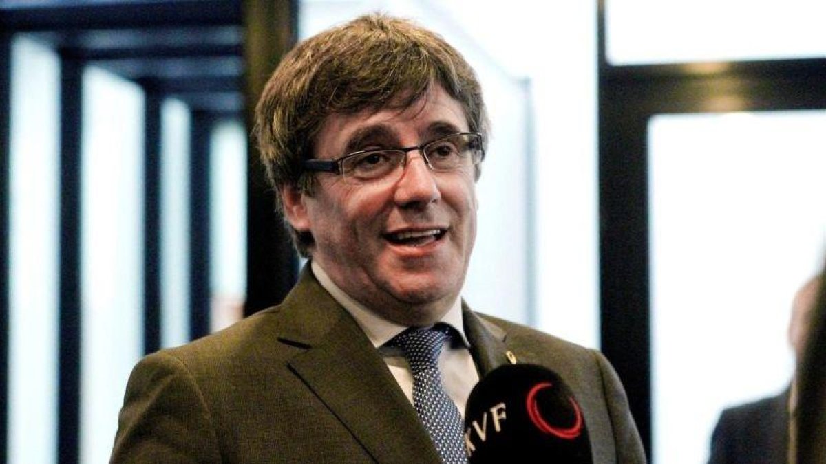 Carles Puigdemont, en la capital de las islas Feroe, el pasado 11 de octubre.-EFE