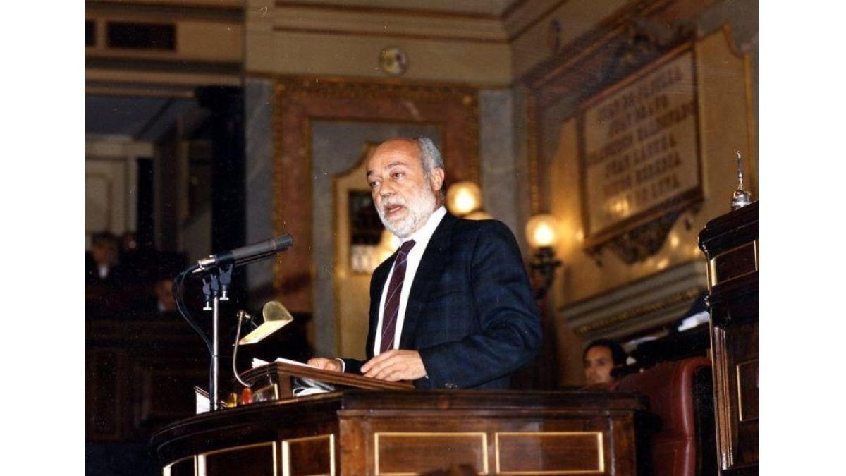 Eduardo Martín Toval, en el Congreso de los Diputados, en una imagen de archivo.-EL PERIÓDICO