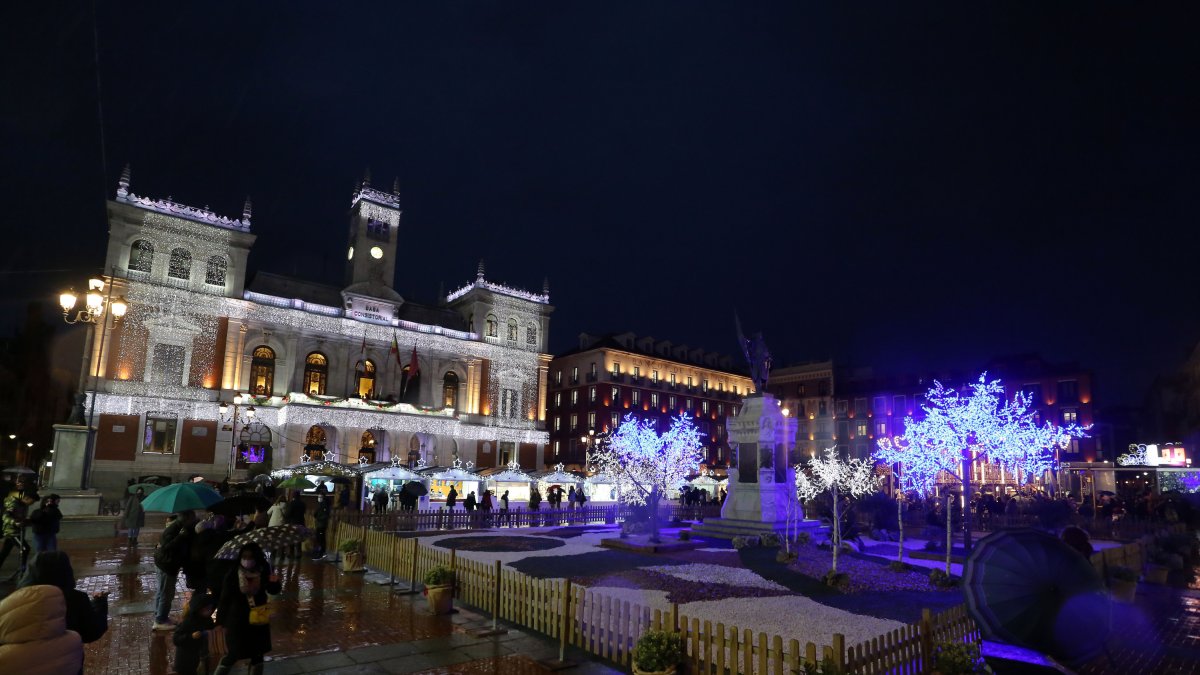 Valladolid enciende las luces de Navidad