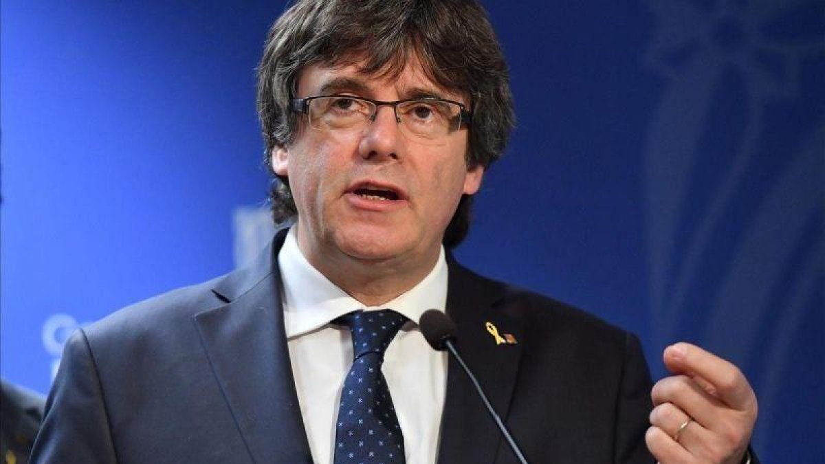 Puigdemont en una imagen de archivo.-