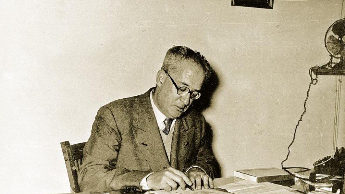 Manuel Jiménez-Alfaro, fundador de FASA en Valladolid.-EL MUNDO