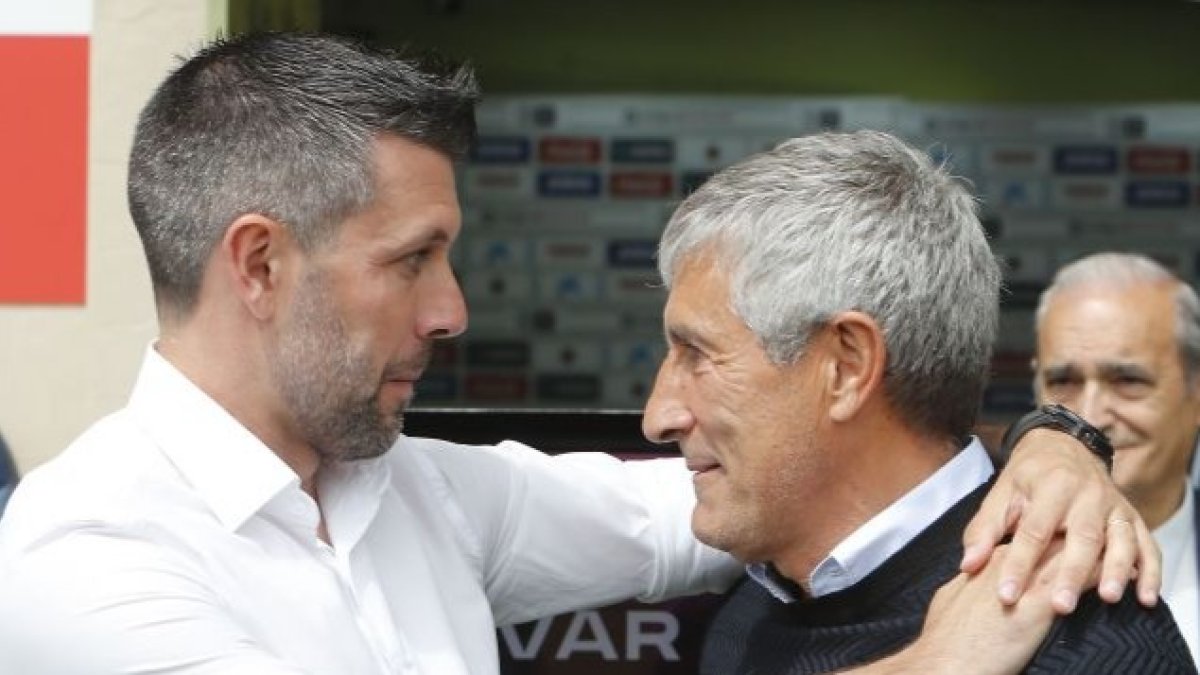 Pezzolano y Setién.