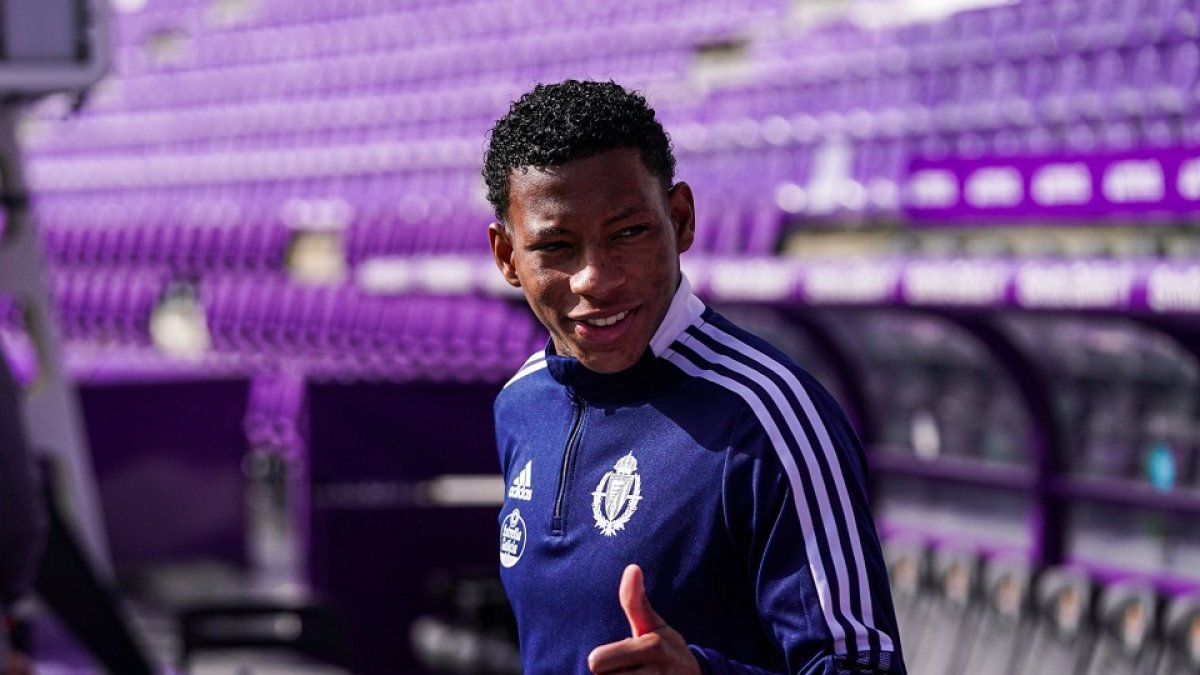 Gonzalo Plata, en una imagen de la pasada temporada. / RVCF