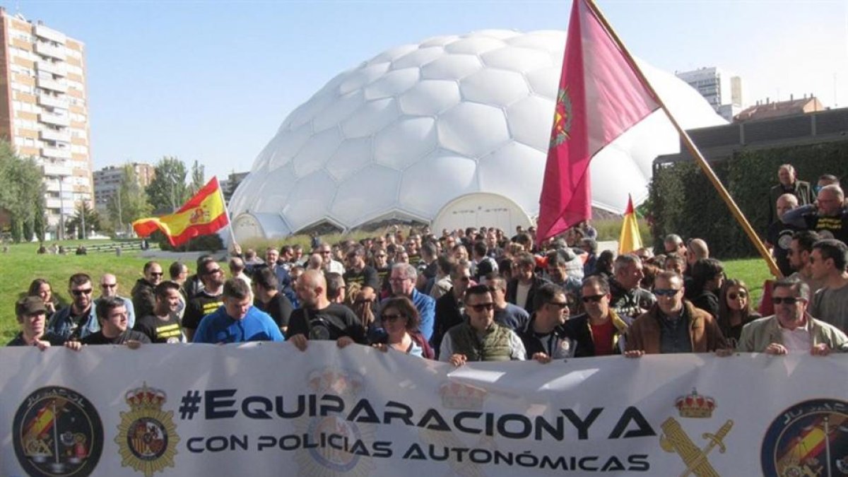 Concentración en la Plaza del Milenio.-EUROPA PRESS