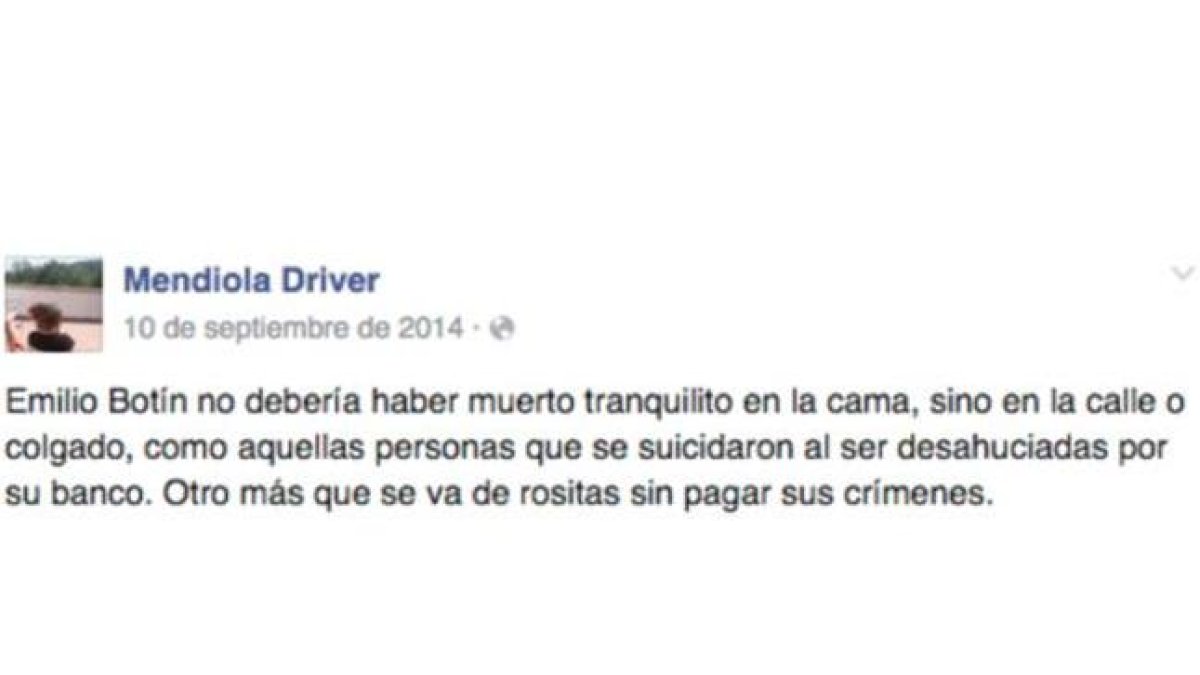 Uno de los comentarios de Alba Pérez Mendiola.-