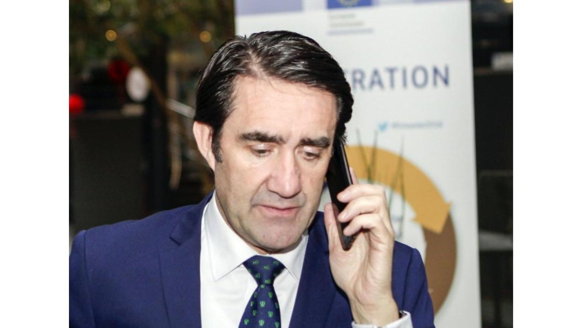 El consejero de Fomento y Medio Ambiente, Juan Carlos Suárez-Quiñones.-ELIO GERMANI / ICAL