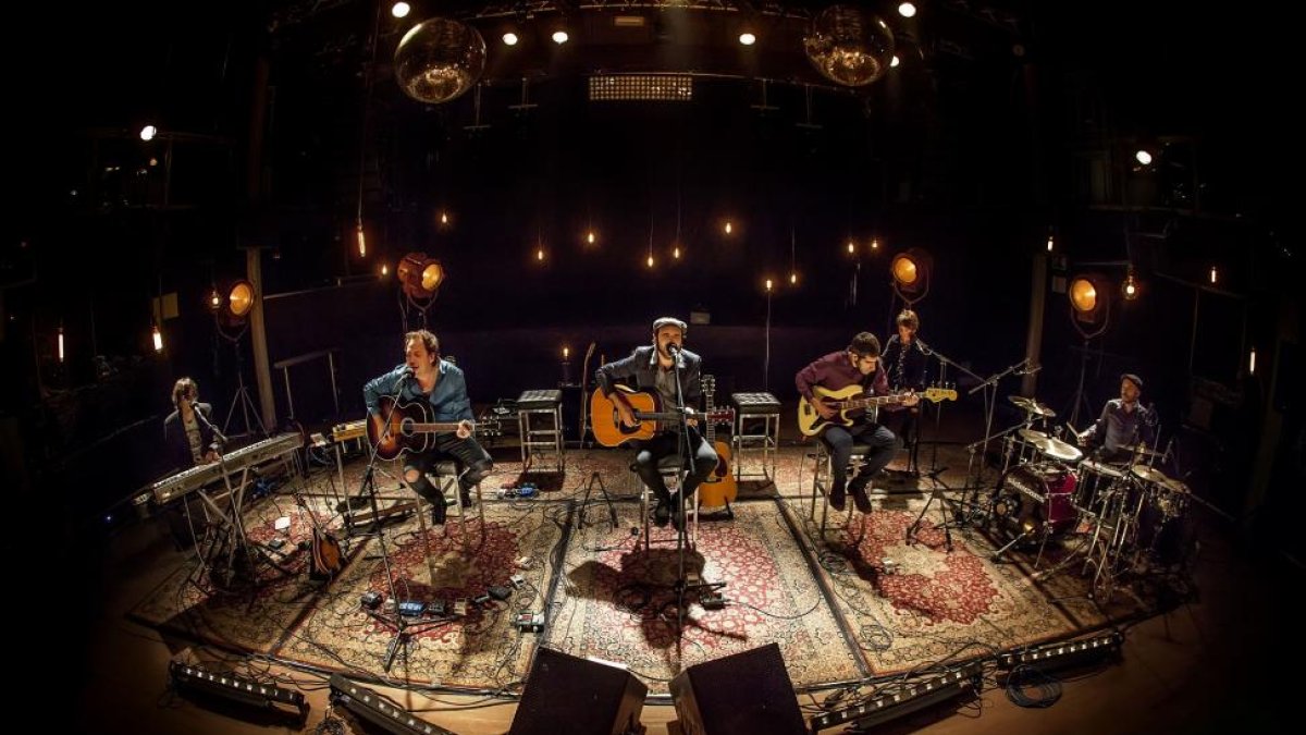 Integrantes de Sidecars durante un concierto.-EL MUNDO