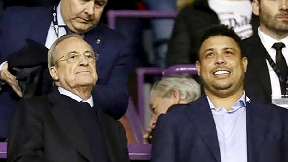 Florentino y Ronaldo.