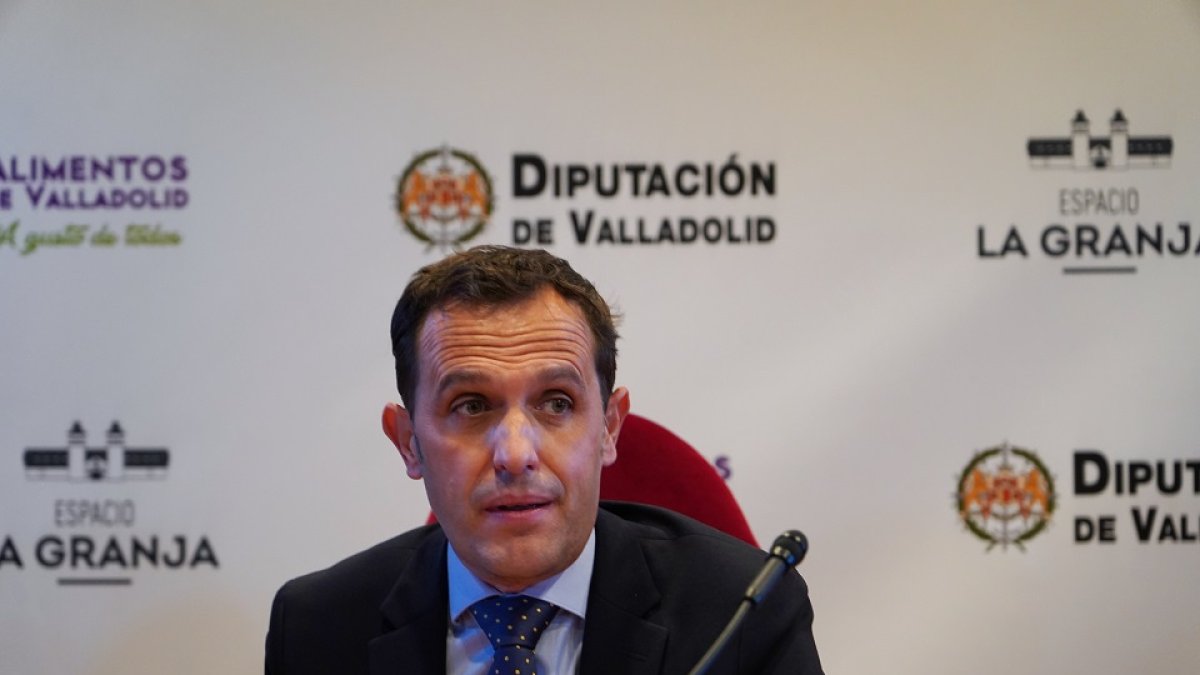 El presidente de la Diputación de Valladolid, Conrado Íscar . -ICAL