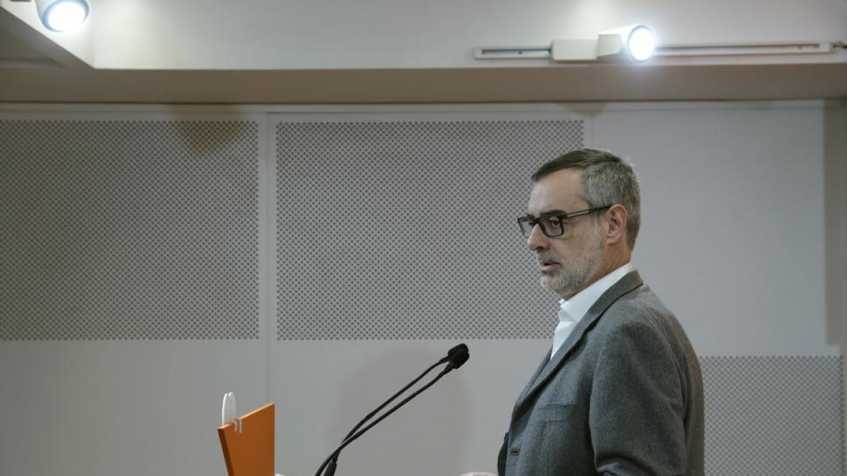 Jose Manuel Villegas, secretario general de Ciudadanos.-SANTI COGOLLUDO.