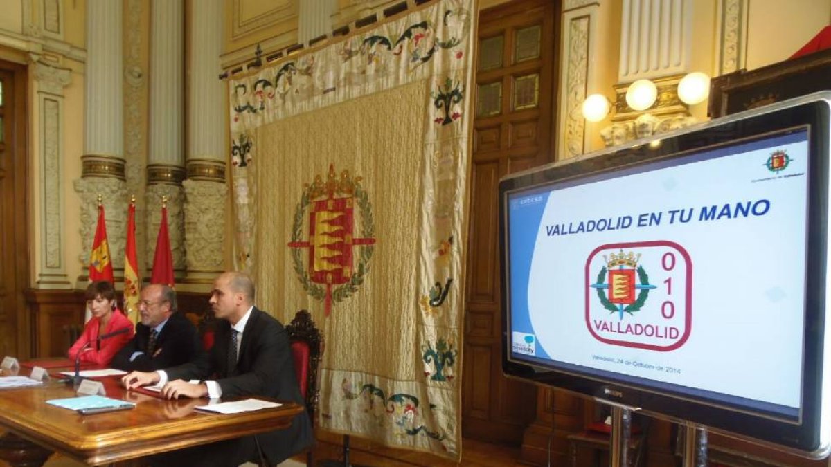 Presentación de la aplicación 'Valladolid en tu mano'-Ayuntamiento de Valladolid