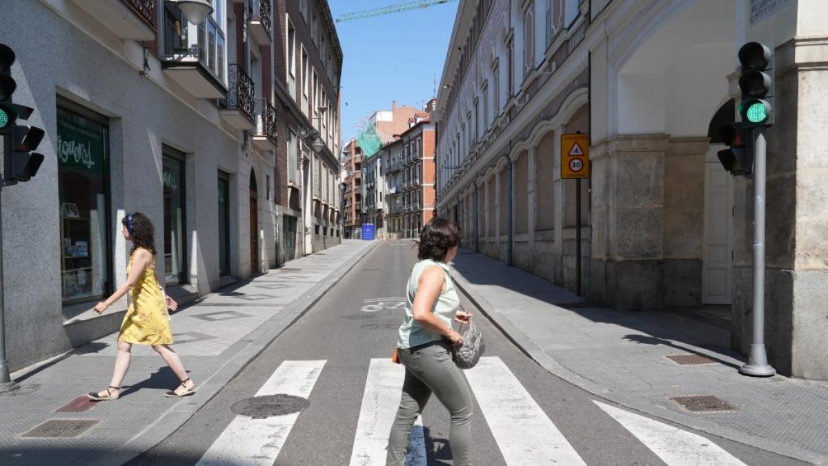 Calle de Leopoldo Cano.