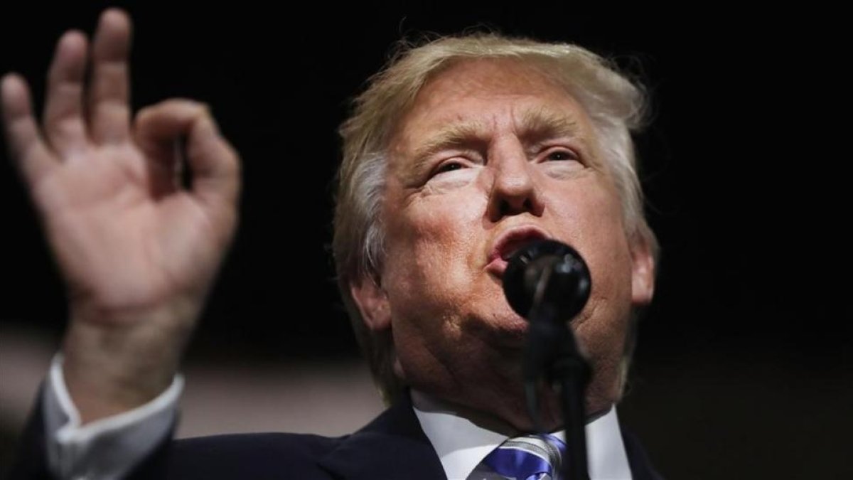 Donald Trump, candidato republicano a la presidencia de EEUU.-AFP