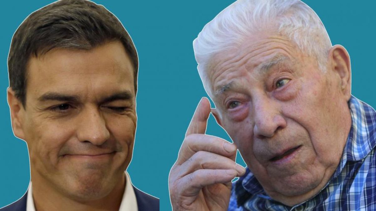 UN SIGLO DE SOCIALISMO. Pedro Sánchez visita este sábado a las 12 Toral de los Vados para homenajear ‘un ‘siglo de socialismo’, que encarna el berciano Antonio Fernández, el militante más veterano de Castilla y León, que se afilió en 1929 y el jueves-E.M. / ICAL
