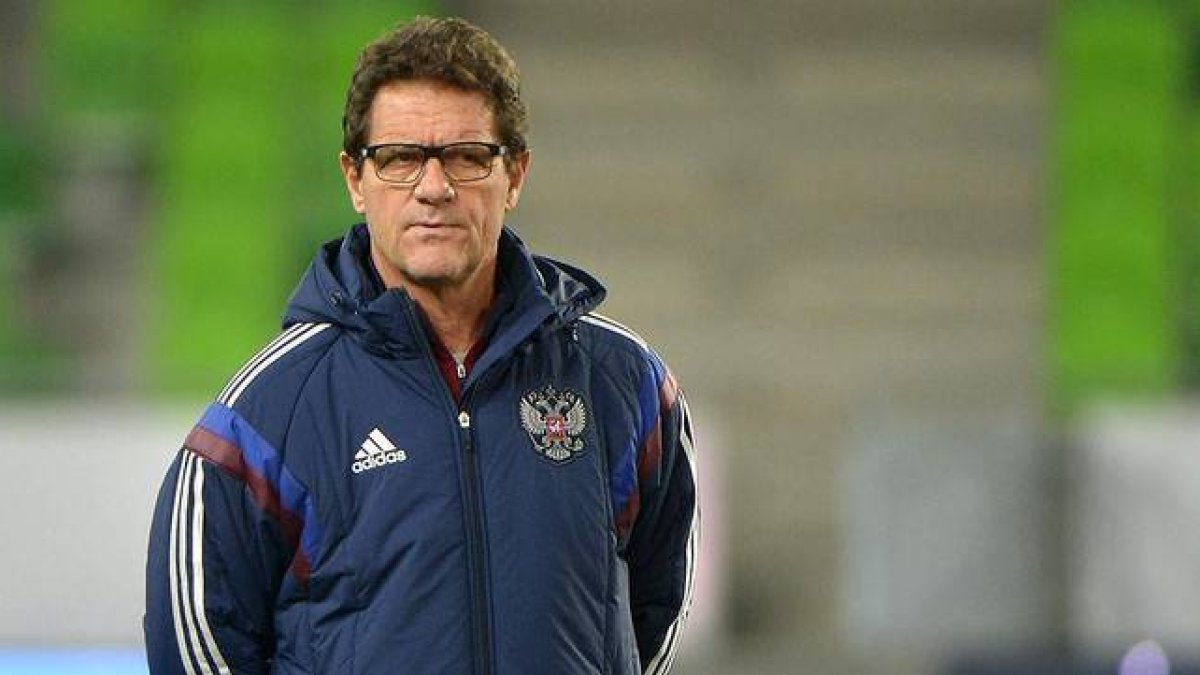 Fabio Capello, durante el entrenamiento de la selección rusa.-Foto: EFE/ TIBOR YLLIES