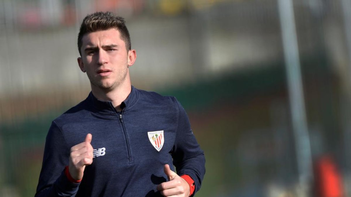 Laporte, del Athletic.-EFE