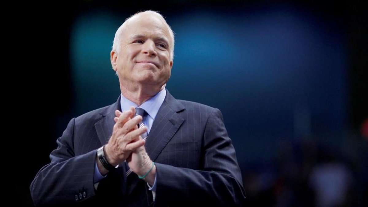 John McCain durante la campaña presidencial del 2008.-REUTERS