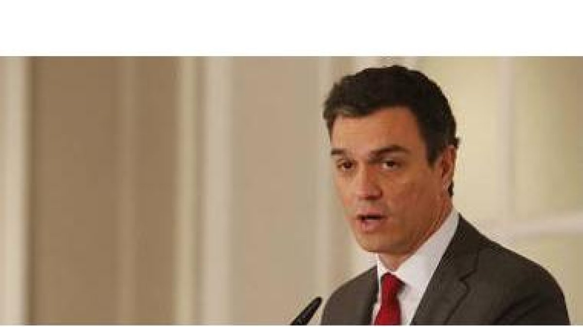 Pedro Sánchez.-Foto: AGUSTÍN CATALÁN
