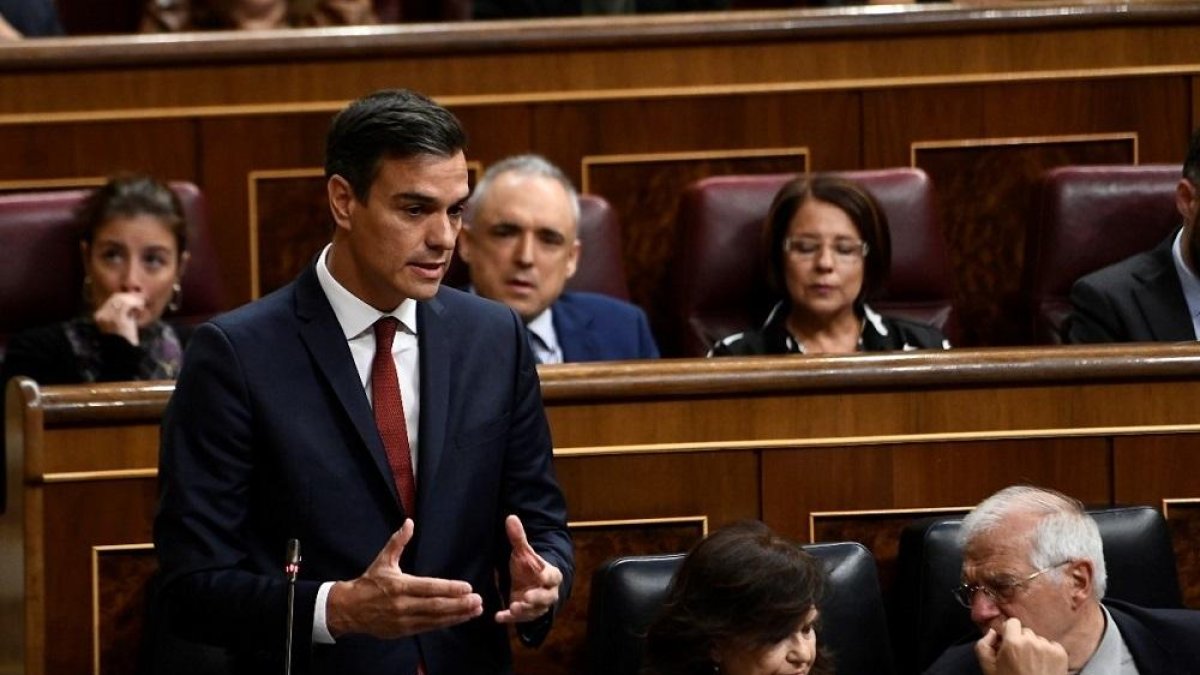 El presidente del Gobierno, Pedro Sánchez, visita Valladolid.-EUROPA PRESS