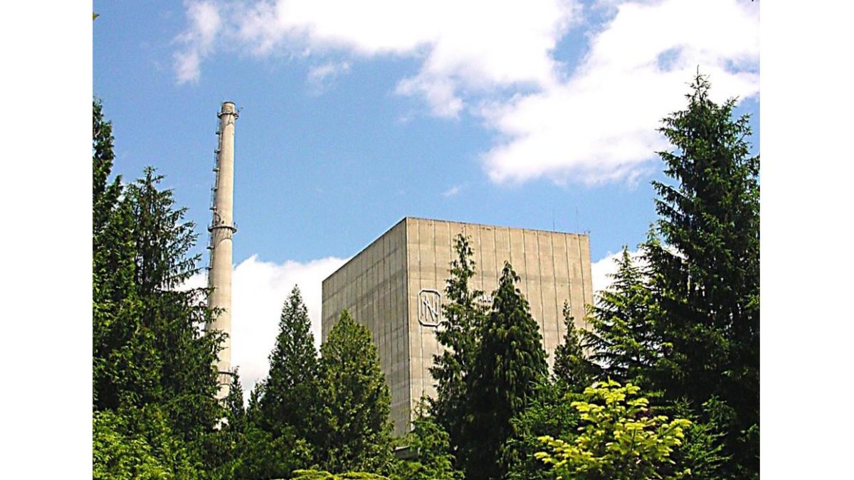 Imagen de la central nuclear de Santa María de Garoña, en Burgos-RAÚL G. OCHOA