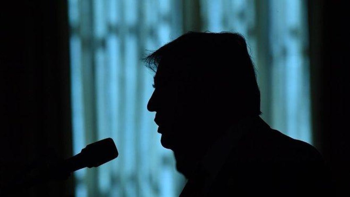Donald Trump, durante una intervención en la Casa Blanca.-NICHOLAS KAMM (AFP)