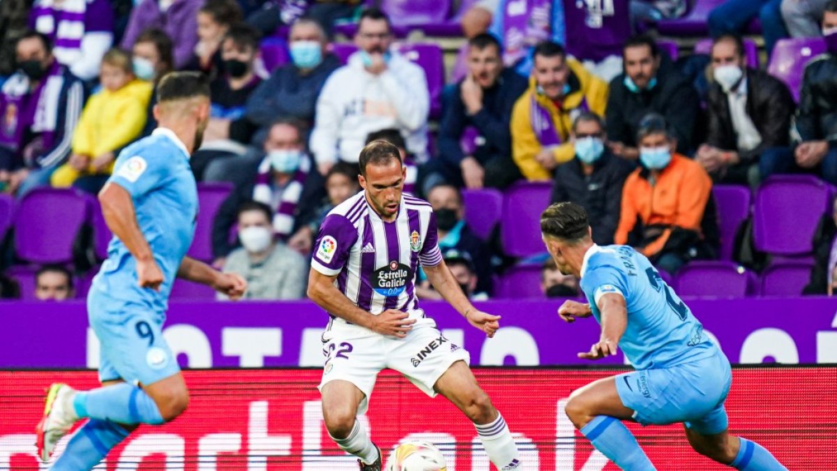 Nacho Martínez, novedad en el once ante el Eibar. / IÑAKI SOLA / REAL VALLADOLID
