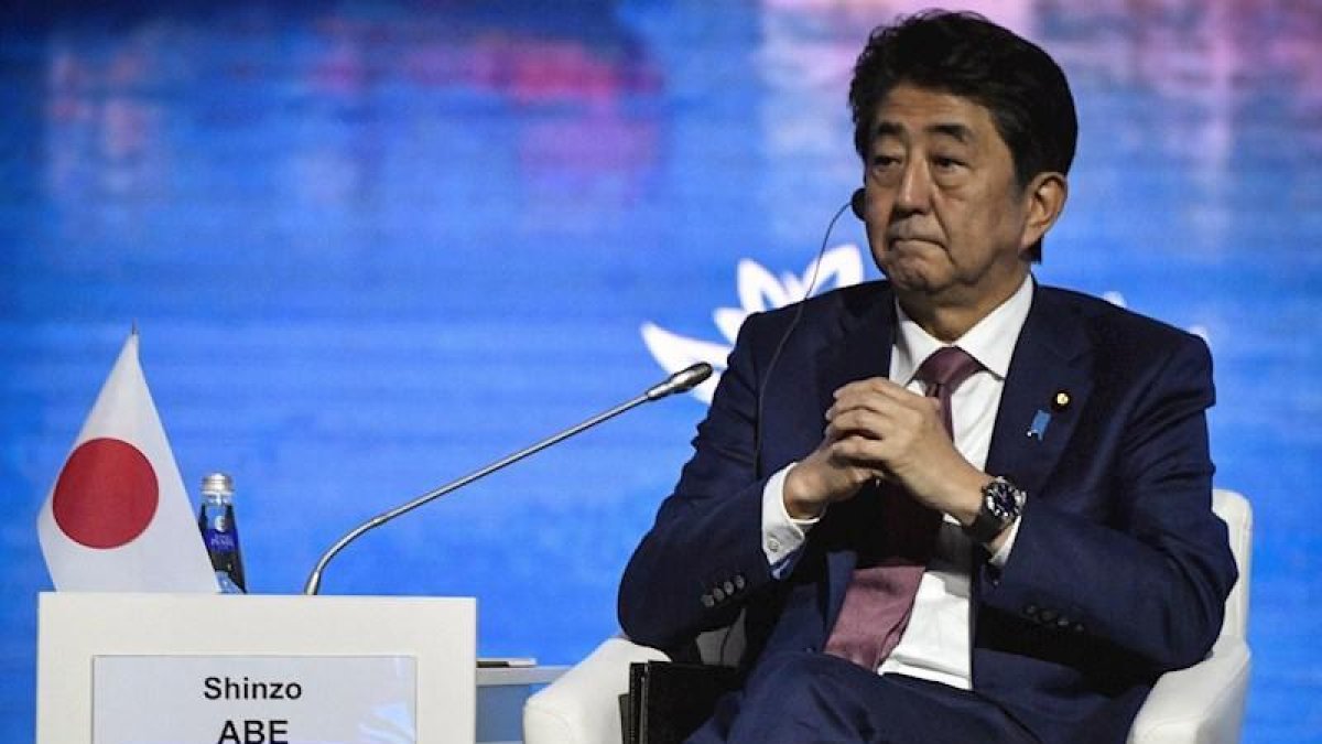 Fotografía de archivo de Shinzo Abe.-EFE / ALEXANDER NEMENOV