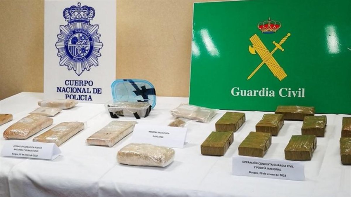 Droga incautada en la operación.-EUROPA PRESS