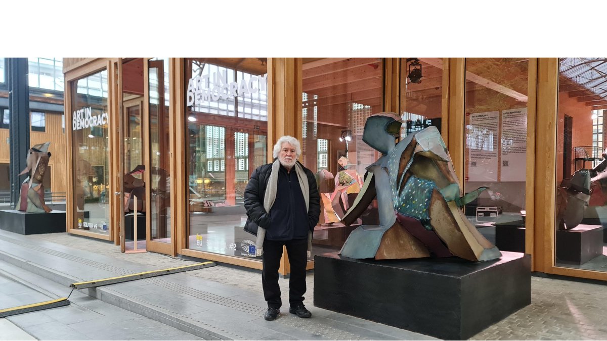 Exposición de Cristóbal Gabarrón en Bruselas.-E. M.