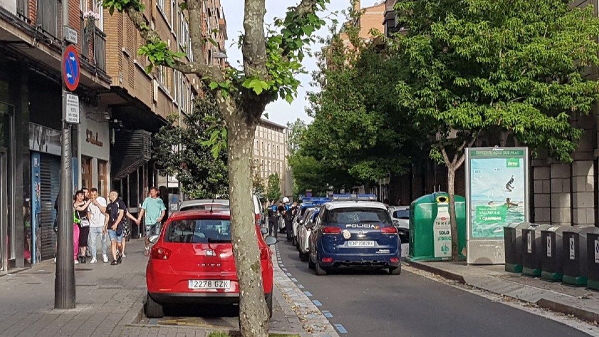Plaza San Miguel de Valladolid, en una imagen de archivo.-E. M.