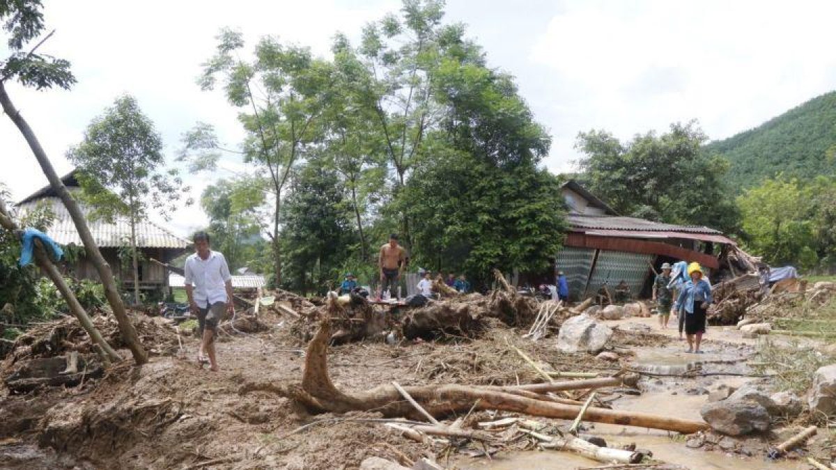 Inundaciones en Vietnam.-STR (EFE)