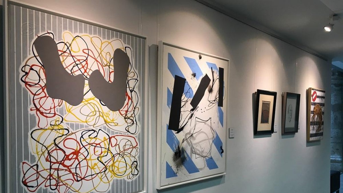 Detalle de la exposición acogida en el MUVA.-EUROPA PRESS