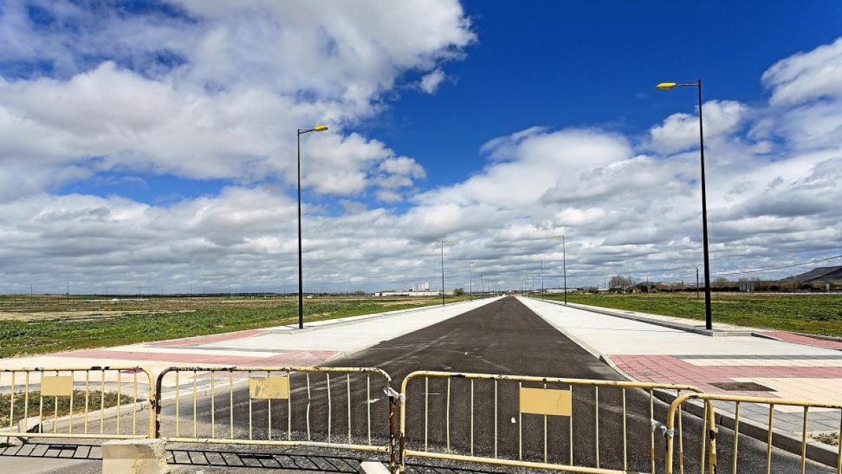 Situación actual de las obras del Polígono del Canal de Castilla.-MIGUEL ÁNGEL SANTOS