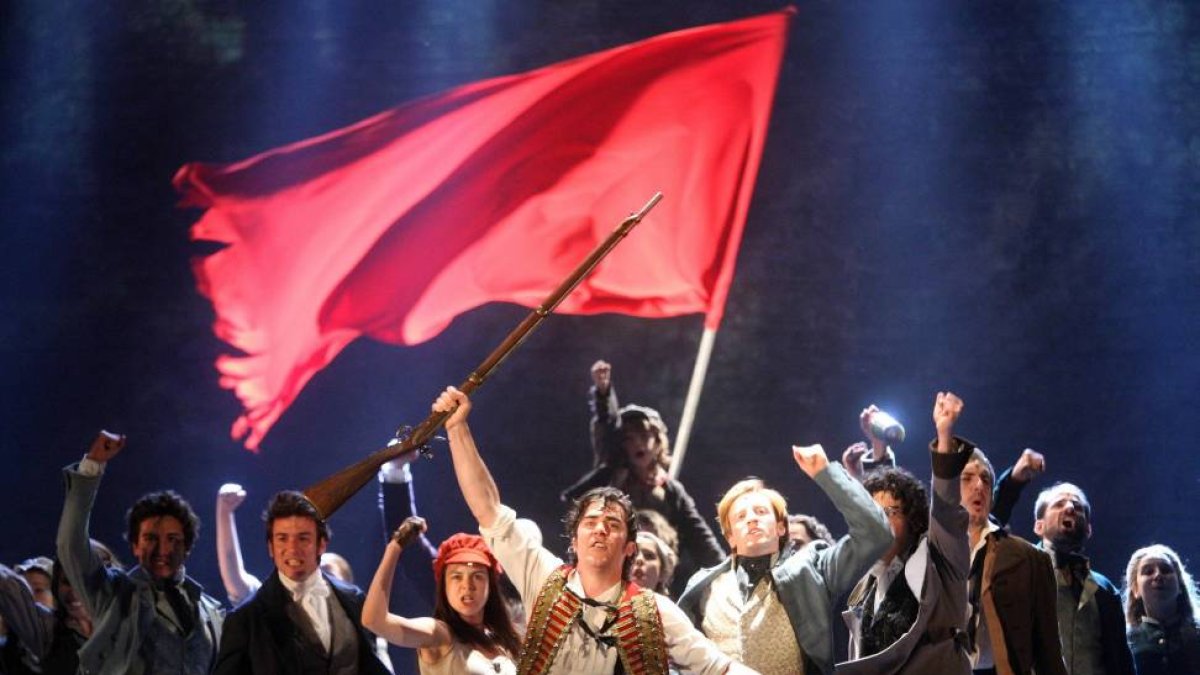 Musical 'Los Miserables' en el teatro Calderón de Valladolid-Ical